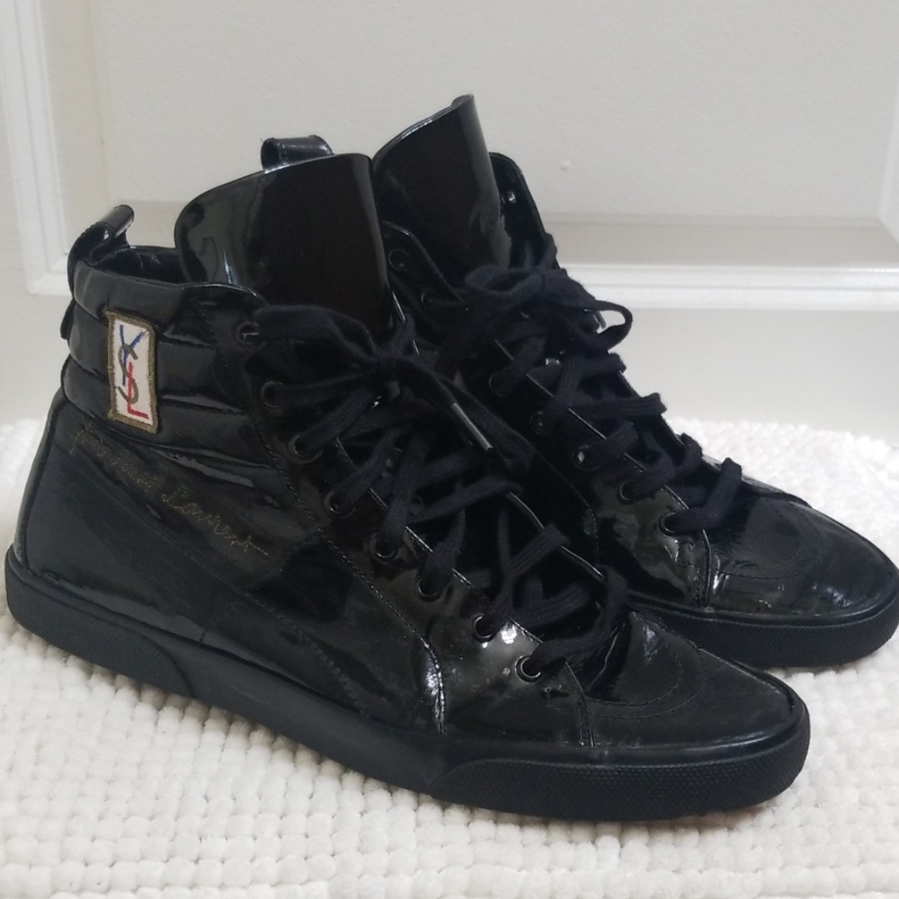 YSL Black High Top